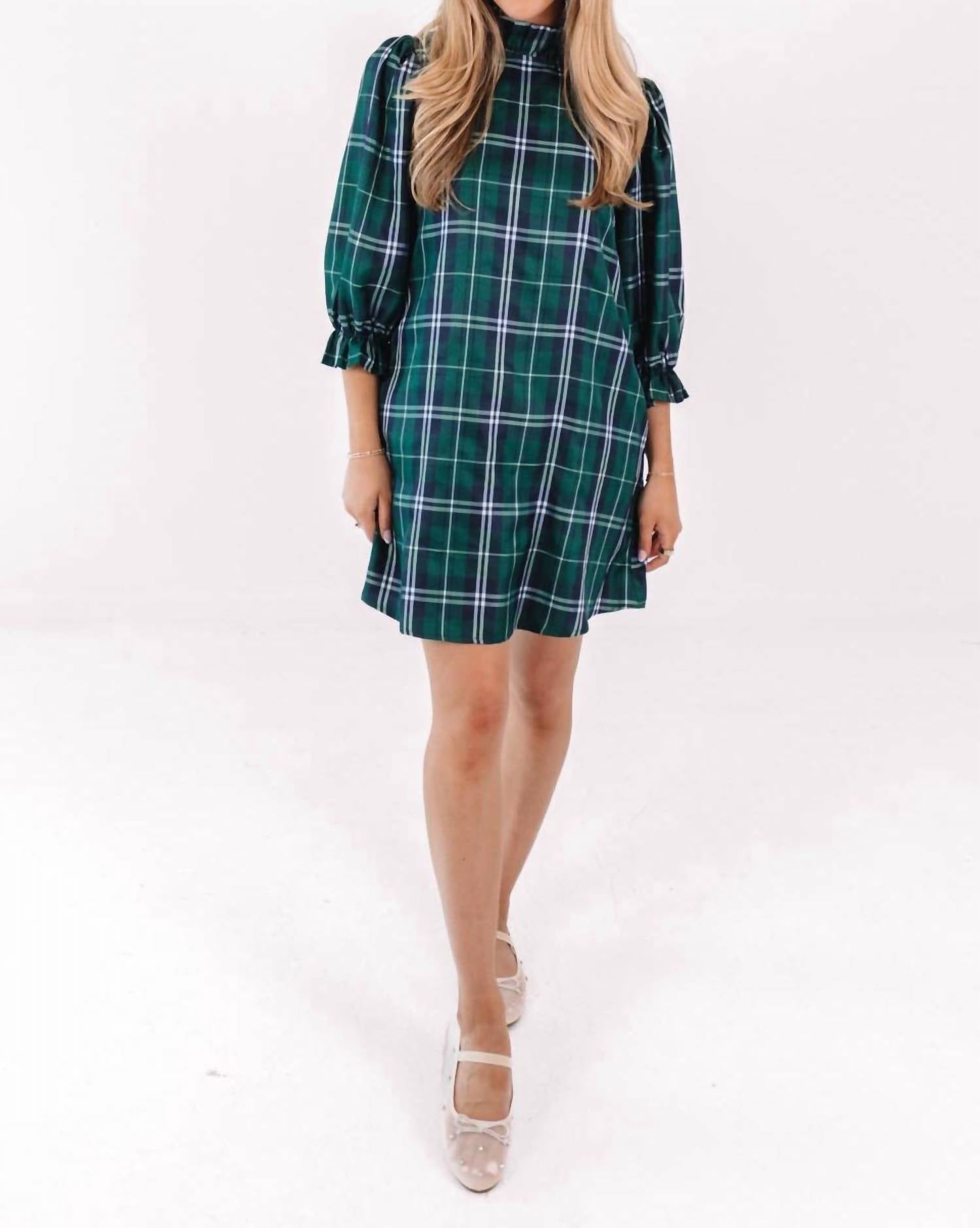 J.Marie - Jordyn Long Sleeve Bow Dress