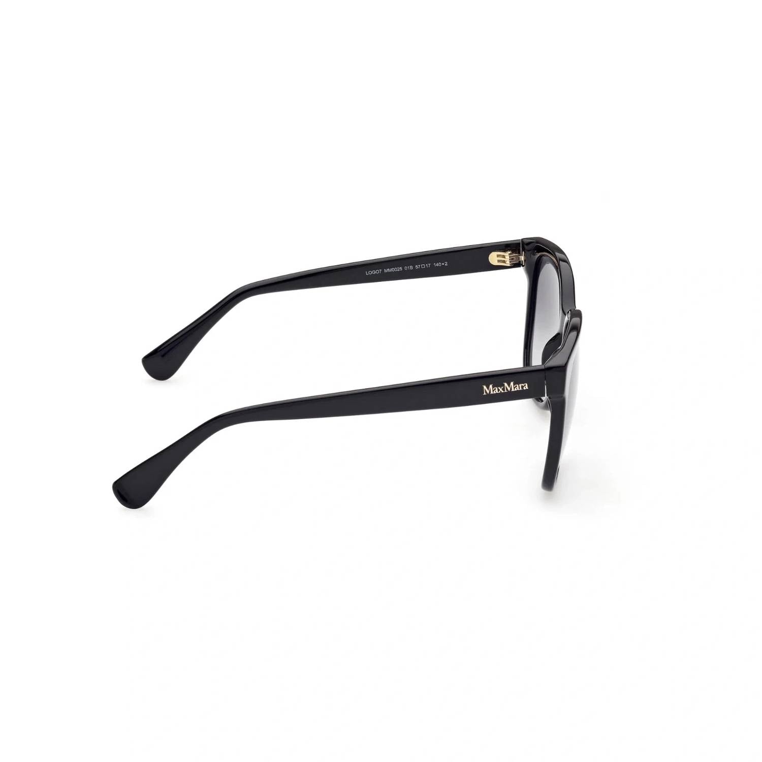 MaxMara Women's Round Sunglasses in black - women's accessory - view 5