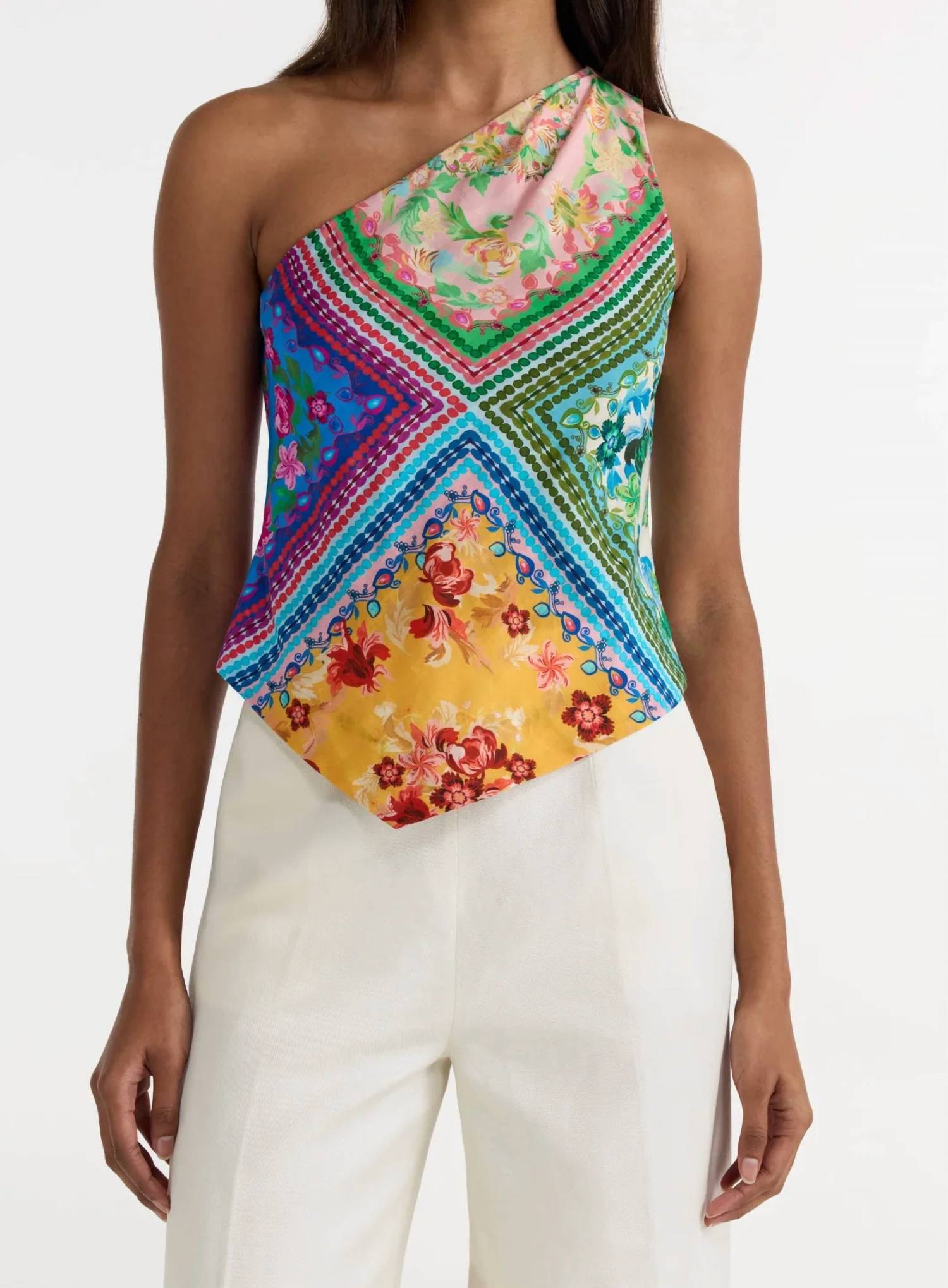 Saloni - Madeline One Shoulder Top