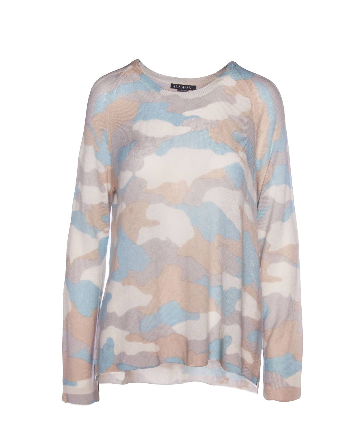 Cashmere Dreamweaver Camo Pullover
