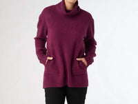 Coco + Carmen - Heavenly Luxe Cowl Neck Cable Sweater