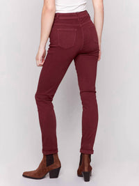 Charlie B - Mid-rise Cuff Hem Pant