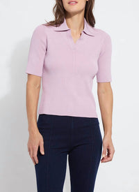 Lysse - Kenzie Ribbed Knit Polo