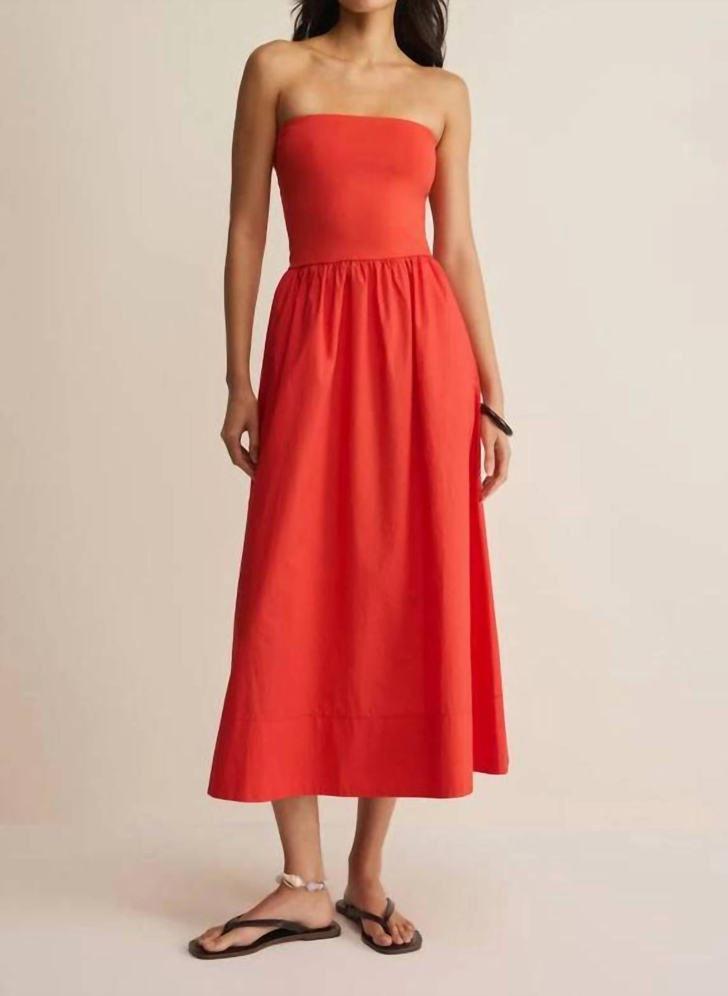 Z Supply - Women's Sunsought Strapless Midi Dress