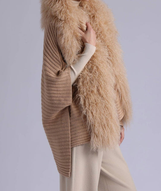 Minnie Rose - Mongolian Fur Cape