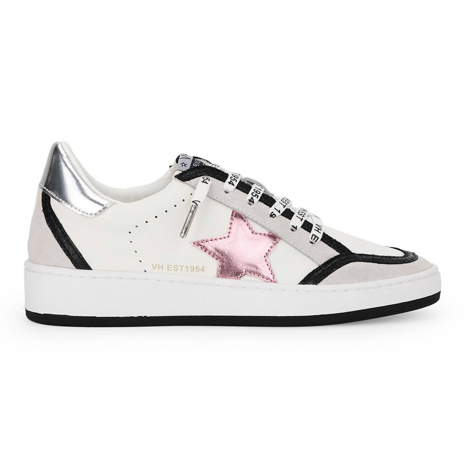 Vintage Havana Women's Star Sneaker in chrome pink - women's sneaker - alternate view
