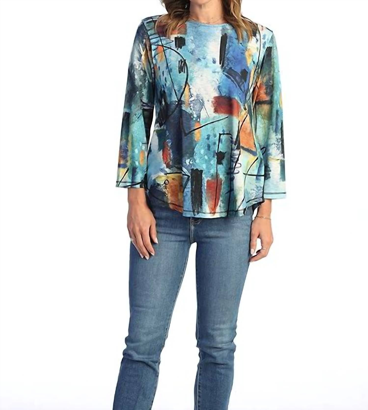 Jess & Jane - Serenade Round Neck Top