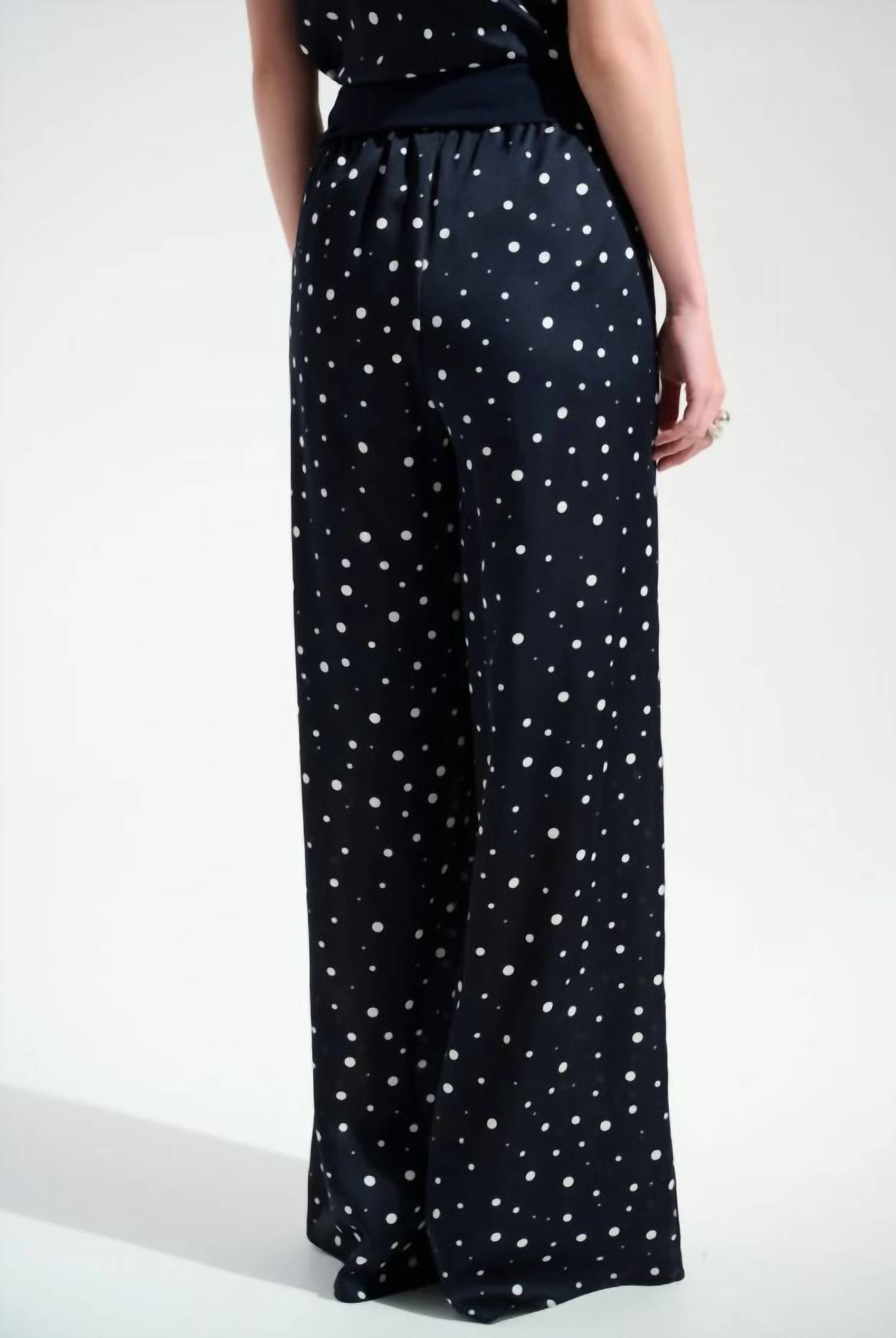 Joseph Ribkoff - Wide Leg Abstract Trousers