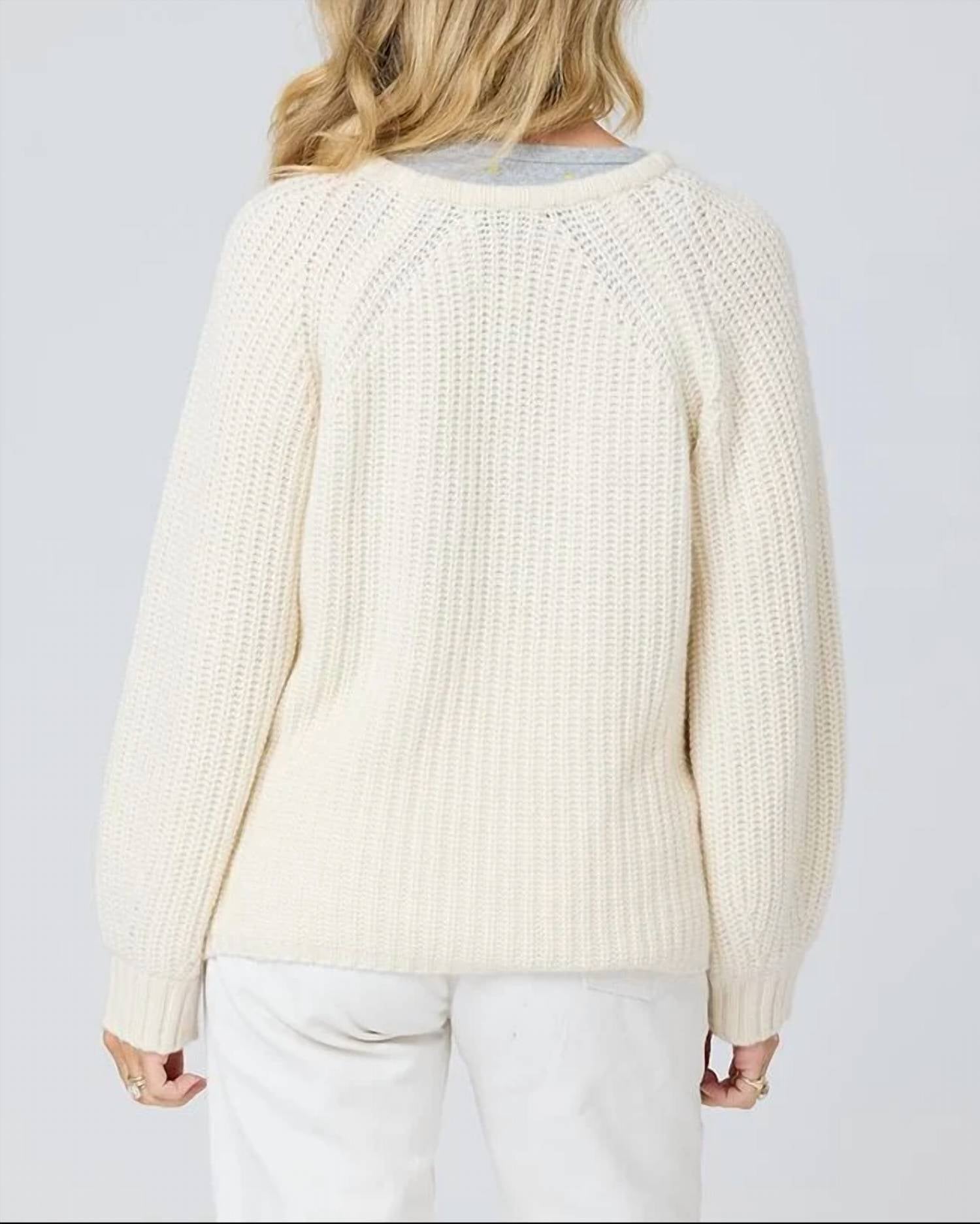 Kerri Rosenthal - Ricki Imperfect Heart Sweater