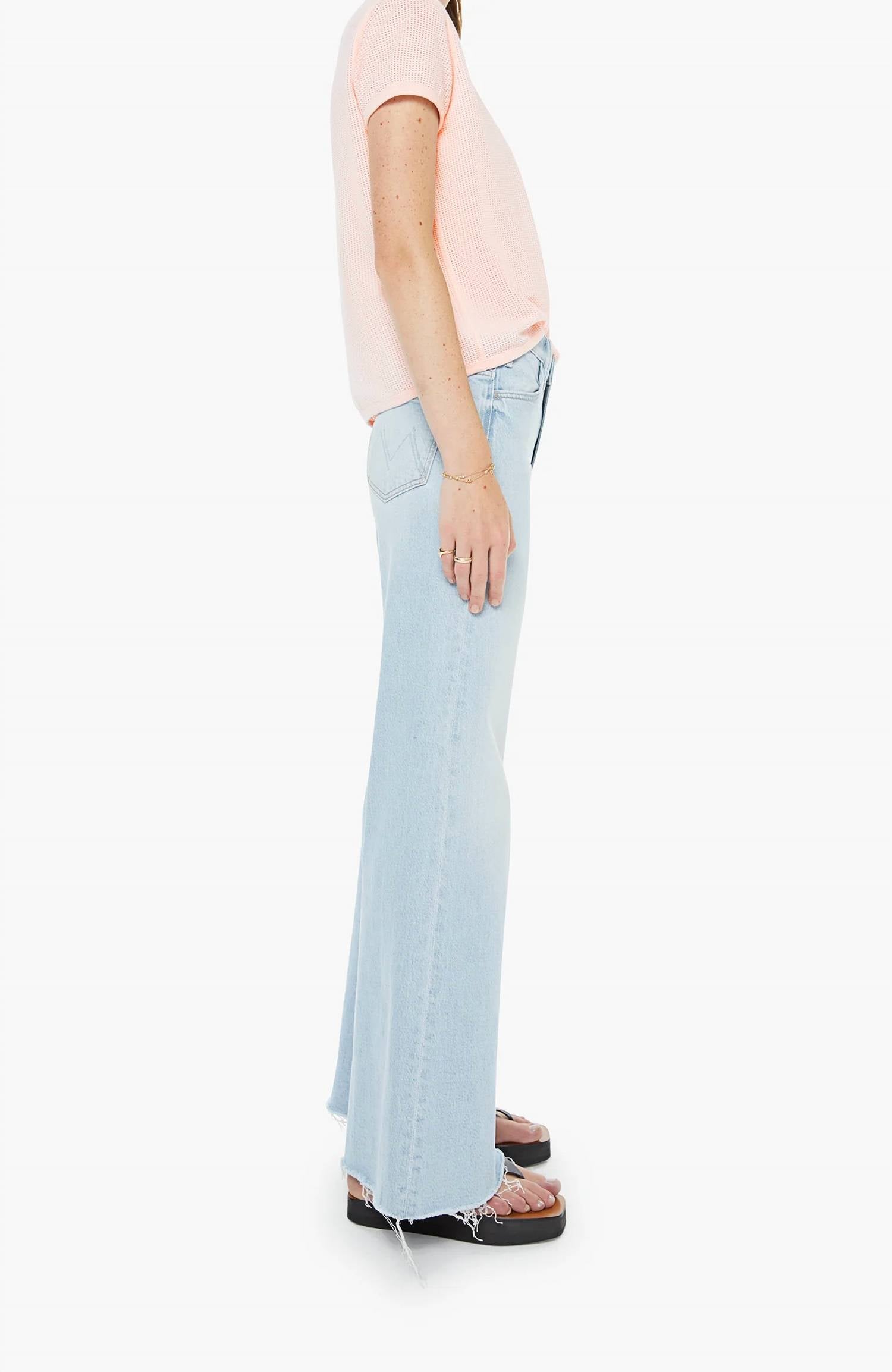 Mother - Hustler Roller Skimp Fray Hem Jeans