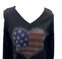 Lana Collection By Yossi - Women's Us Sparkle Heart Top