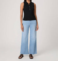 Paige - Anessa Wide Leg Jeans