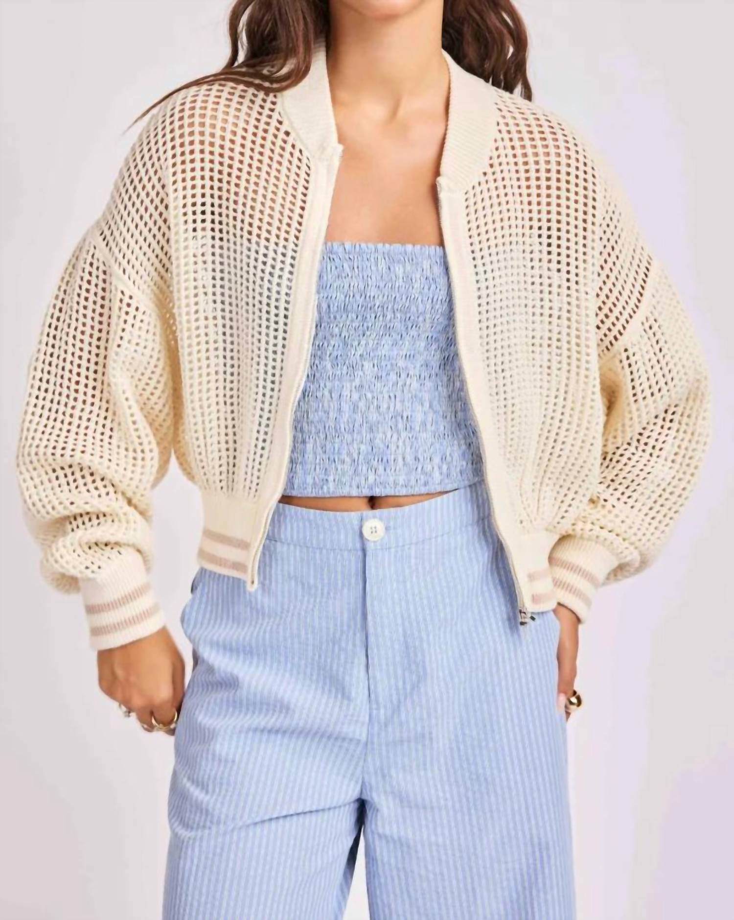 Sage The Label - Joyride Sweater Bomber