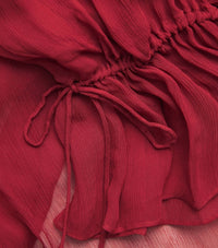 Staud - Chiffon Roux Mini Dress