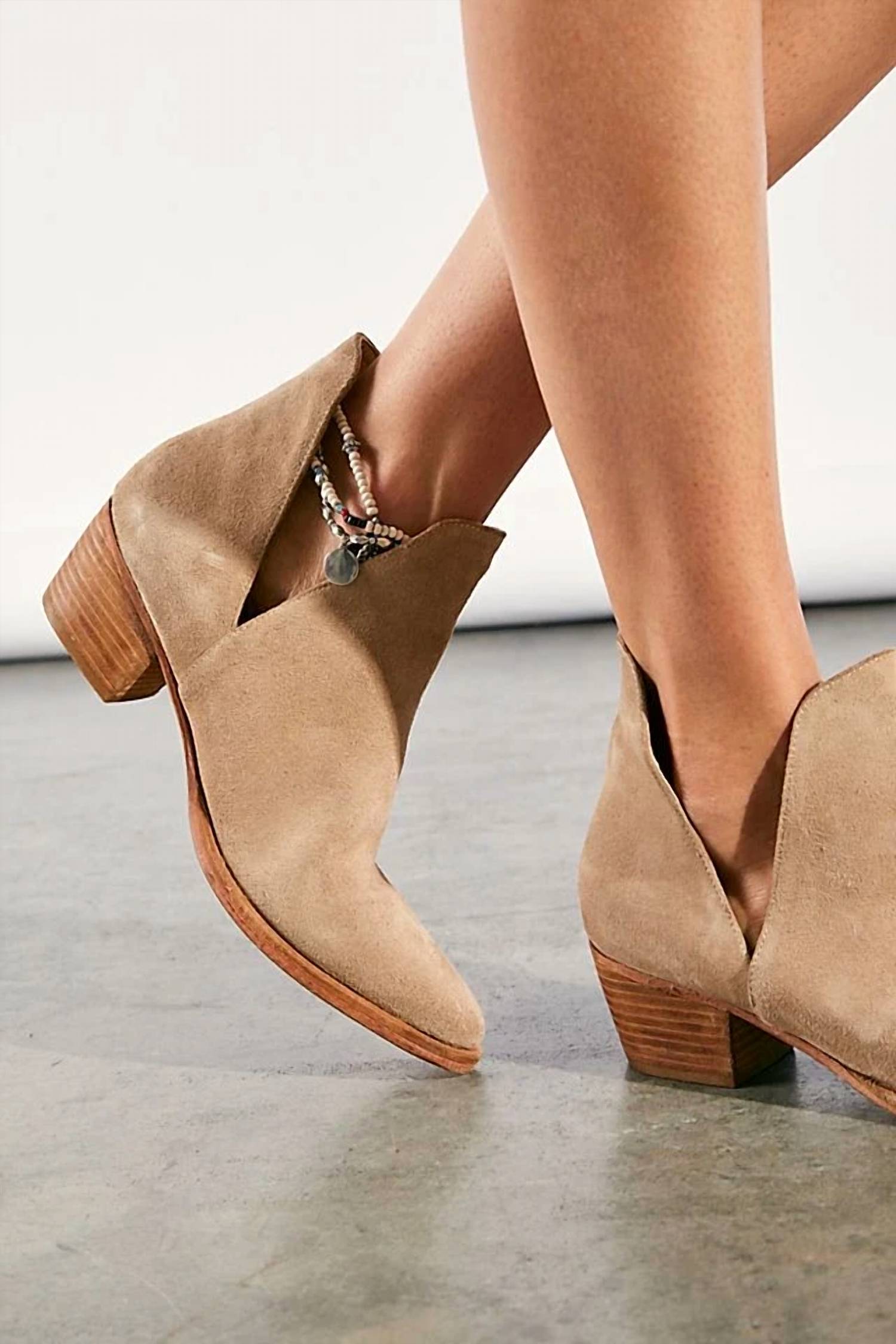 Free People - Women's Charm Double V Ankle Boot