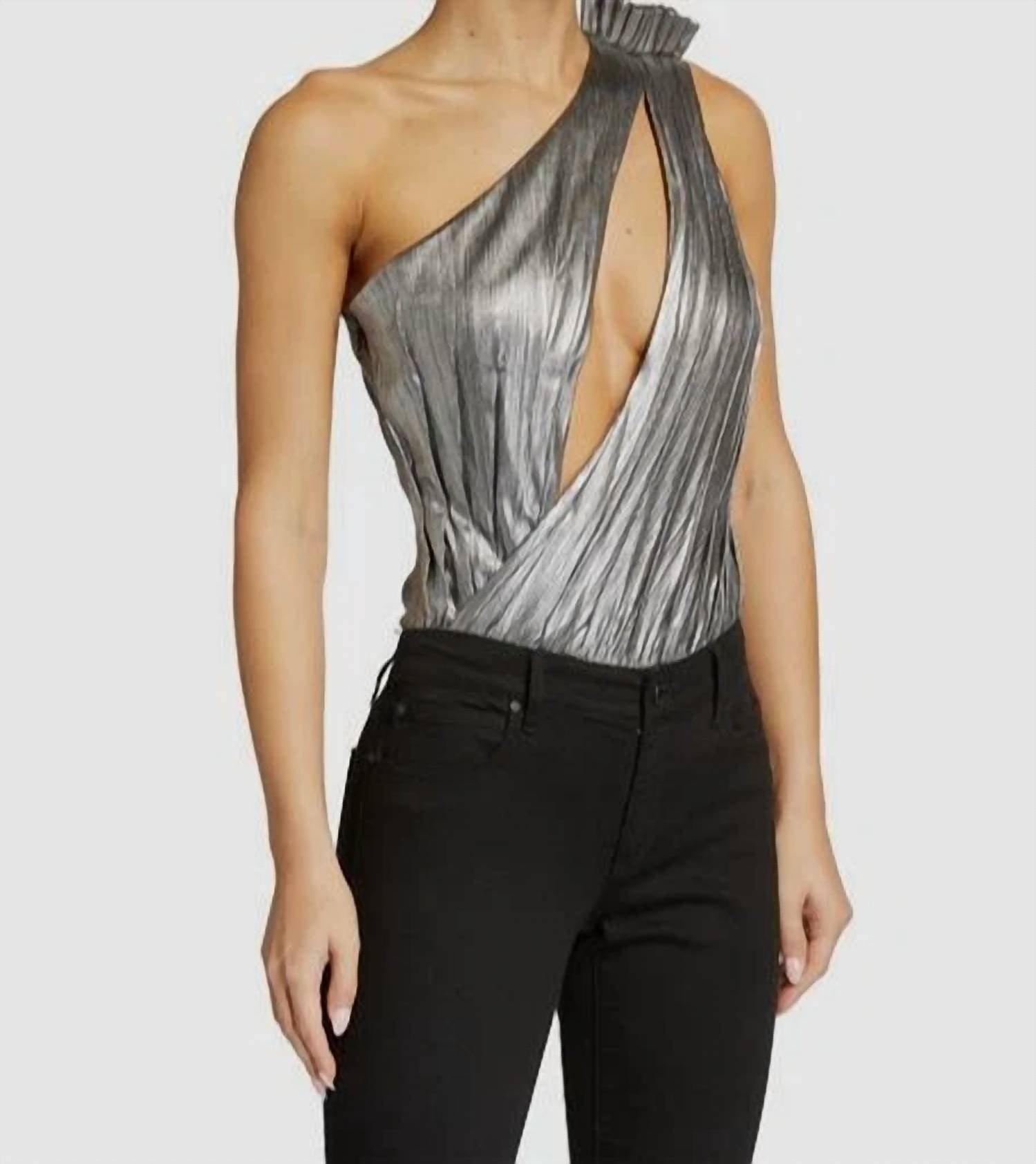 Retrofete - Cassie Laméone Shoulder Bodysuit