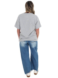 Scarlet & Gold Tennessee Volunteers 1794 Tee in athletic heather - women's t-shirt - view 7