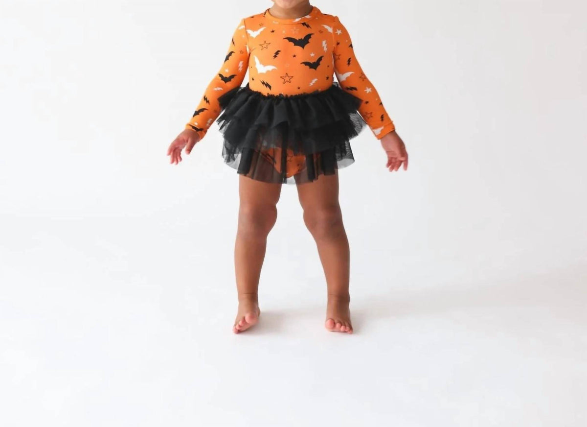 Posh Peanut - Hendrix Long Sleeve Tulle Skirt Bodysuit