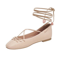 Dolce Vita - Women's Beate Tie Up Rounded Toe Fashion Ballet Flats