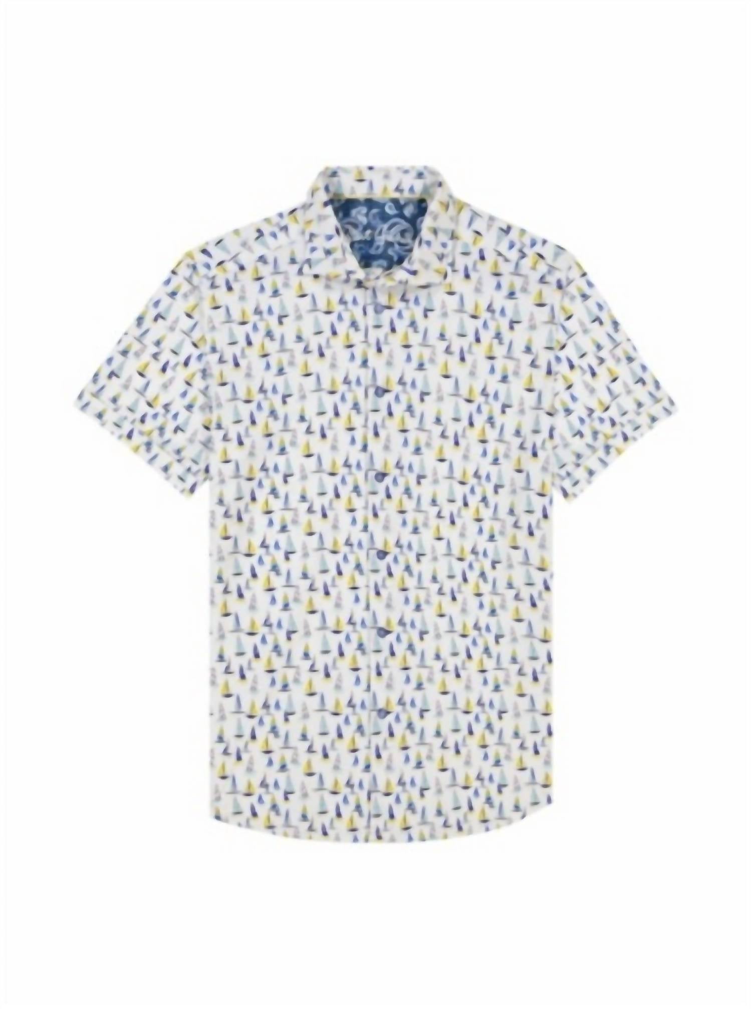 Robert Graham - Men's Trans Pacific Short Sleeve Knit Shirt