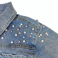Doe A Dear - Kids Embellished Denim Jacket