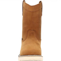 Georgia Boot - Men's Wedge Pull On Steel Toe Waterproof Work Boot