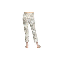Apny - Distressed Raw Hem Trouser Jean