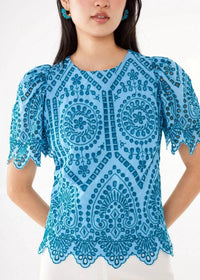Abbey Glass - Marty Short Sleeve Top