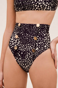 Adriana Degreas - Marine Pois High Leg Bikini
