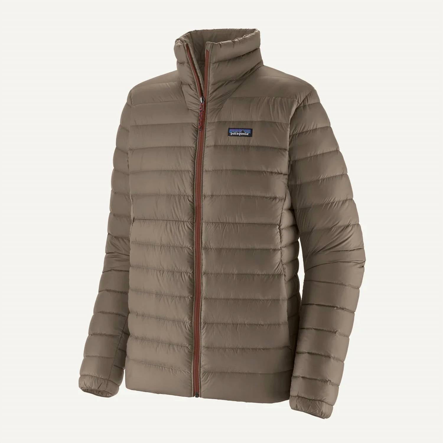 Patagonia Men's Down Sweater in marlow brown - men's jacket