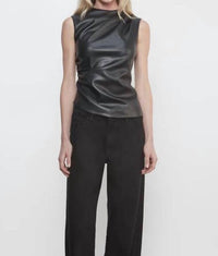 Enza Costa - Leather Twist Top