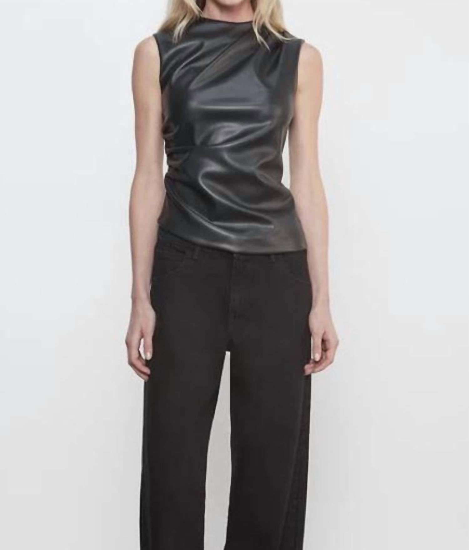 Enza Costa - Leather Twist Top