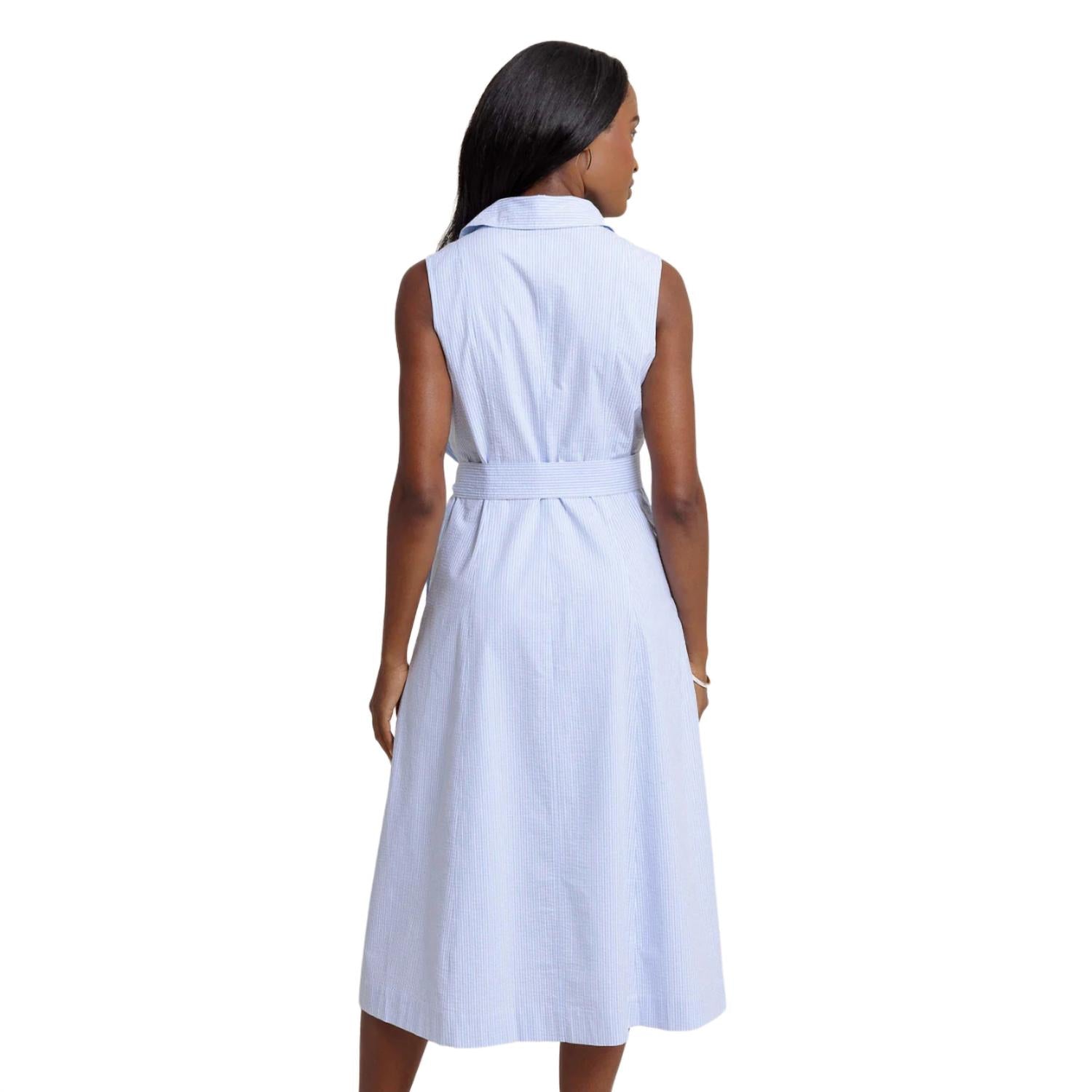 Southern Tide - Whitley Seersucker Midi Dress