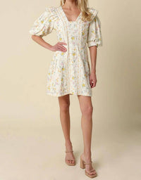 Olivaceous - Perla Mini Dress