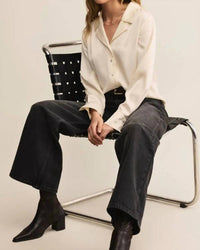 Z Supply - Ana Satin Button Up Shirt