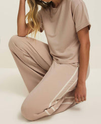 Z Supply Layover Track Pant in parchment - women's pants - view 5