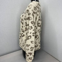 Mother - The Jumper Leopard Print Pullover Sweater
