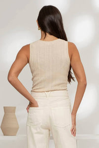Blu Pepper - Nadia Sleeveless Sweater