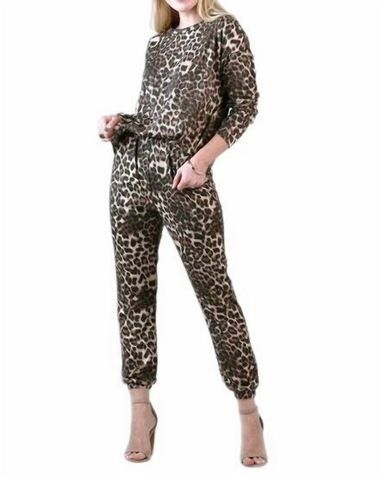 Carole Christian - Cheetah Loungewear sets