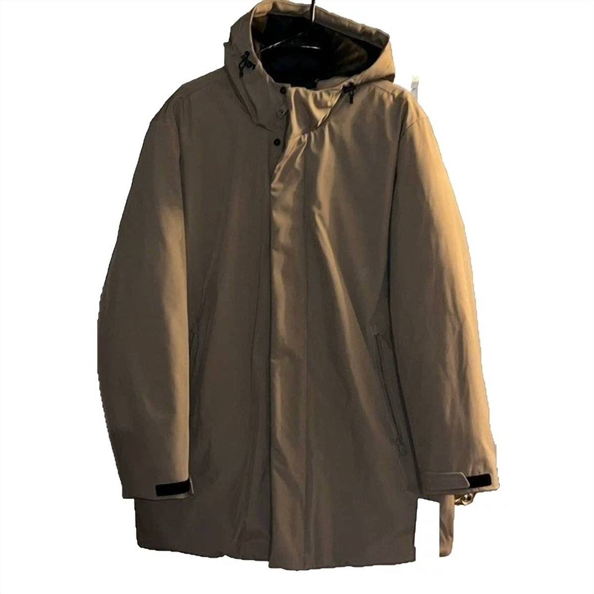 Calvin Klein - Men's Zip And Snaps Hooded Puffer Coat