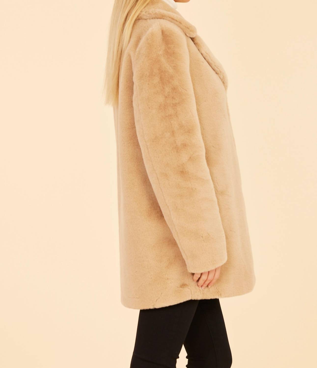 Dolce Cabo - Faux Fur Long Coat