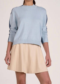 Elan - Colorblock Sweater Top