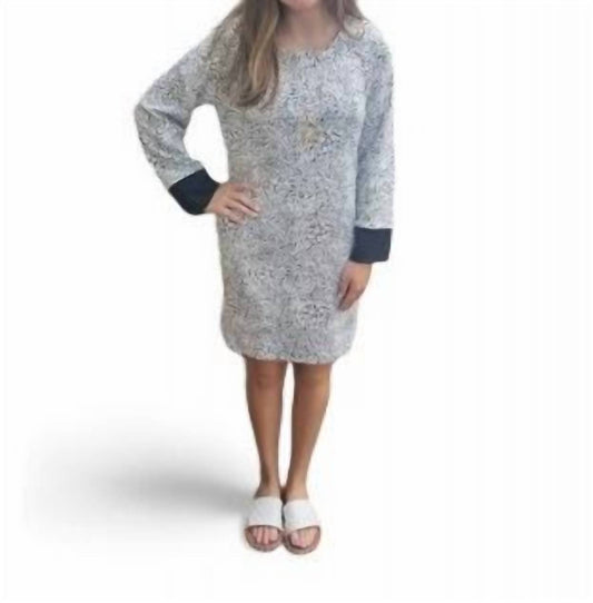 Erma’S Closet - MARBLED SWEATER DRESS