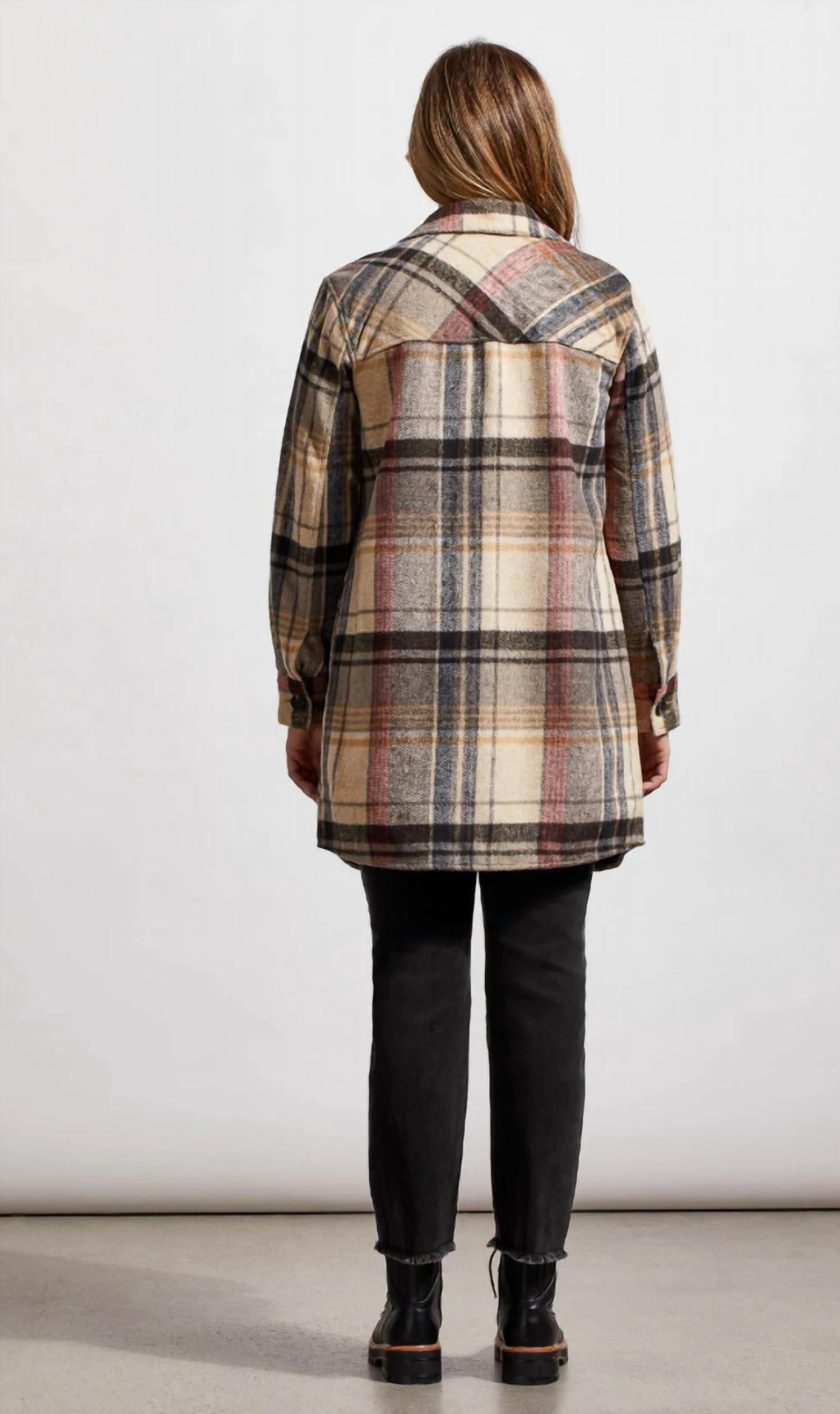 Tribal - Notch Collar Shacket