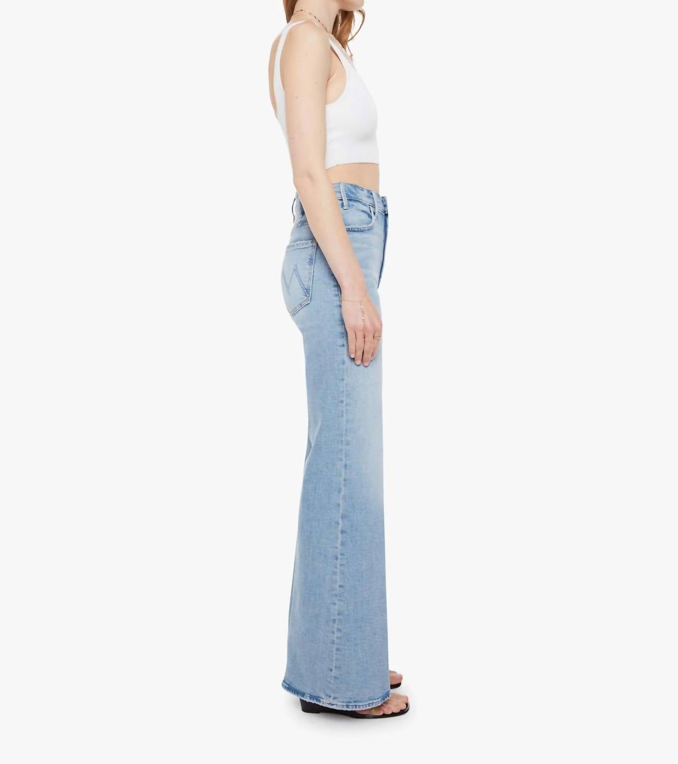 Mother - Hustler Roller Sneak Jeans