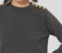 Tara Jarmon - Prunette Pull On Wool Sweater