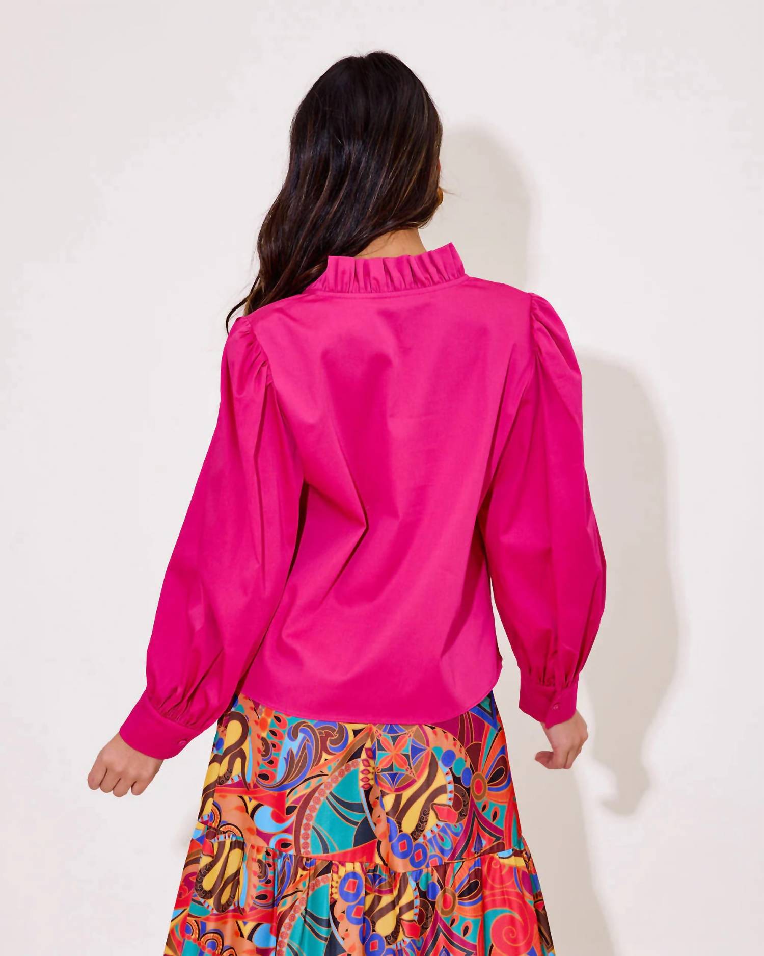 Alden Adair - Phoebe Cuffed Long Sleeve Top