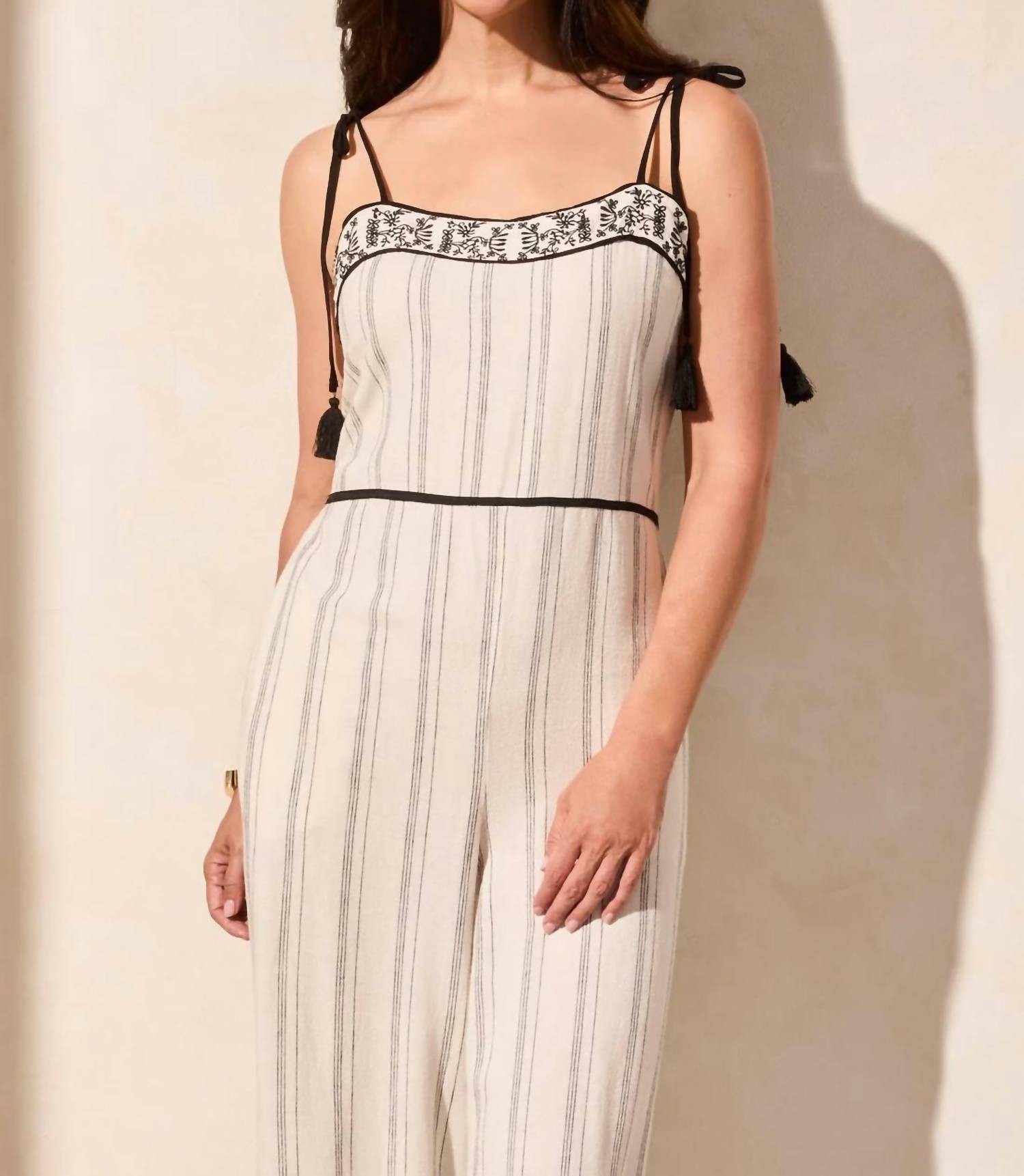 Tribal - Teresa Tassel Jumpsuit