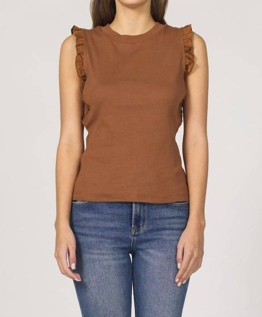 Dear John Denim - Bridgette Ruffle Sleeve Top