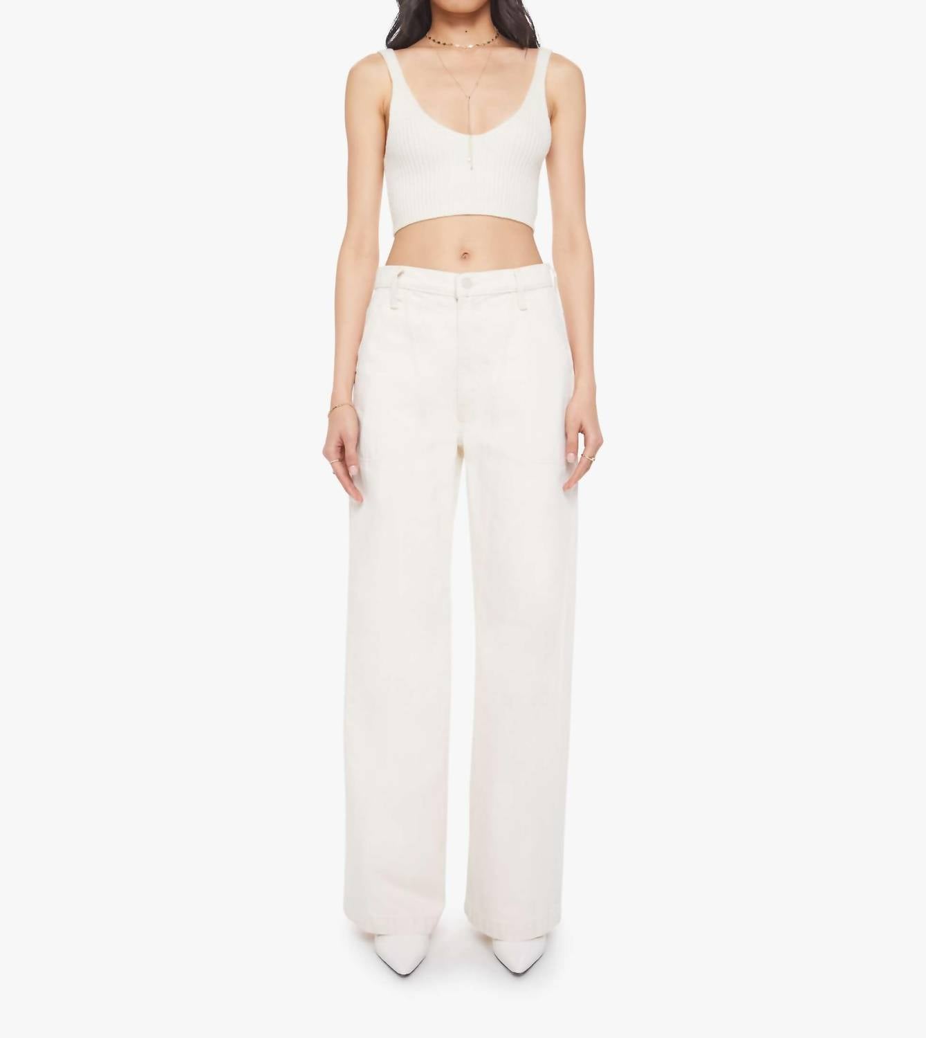 Mother - The Chisel Sneak Denim Pants